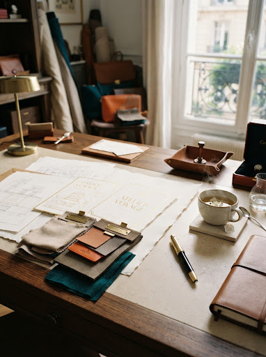 The private atelier salon and swatch archive