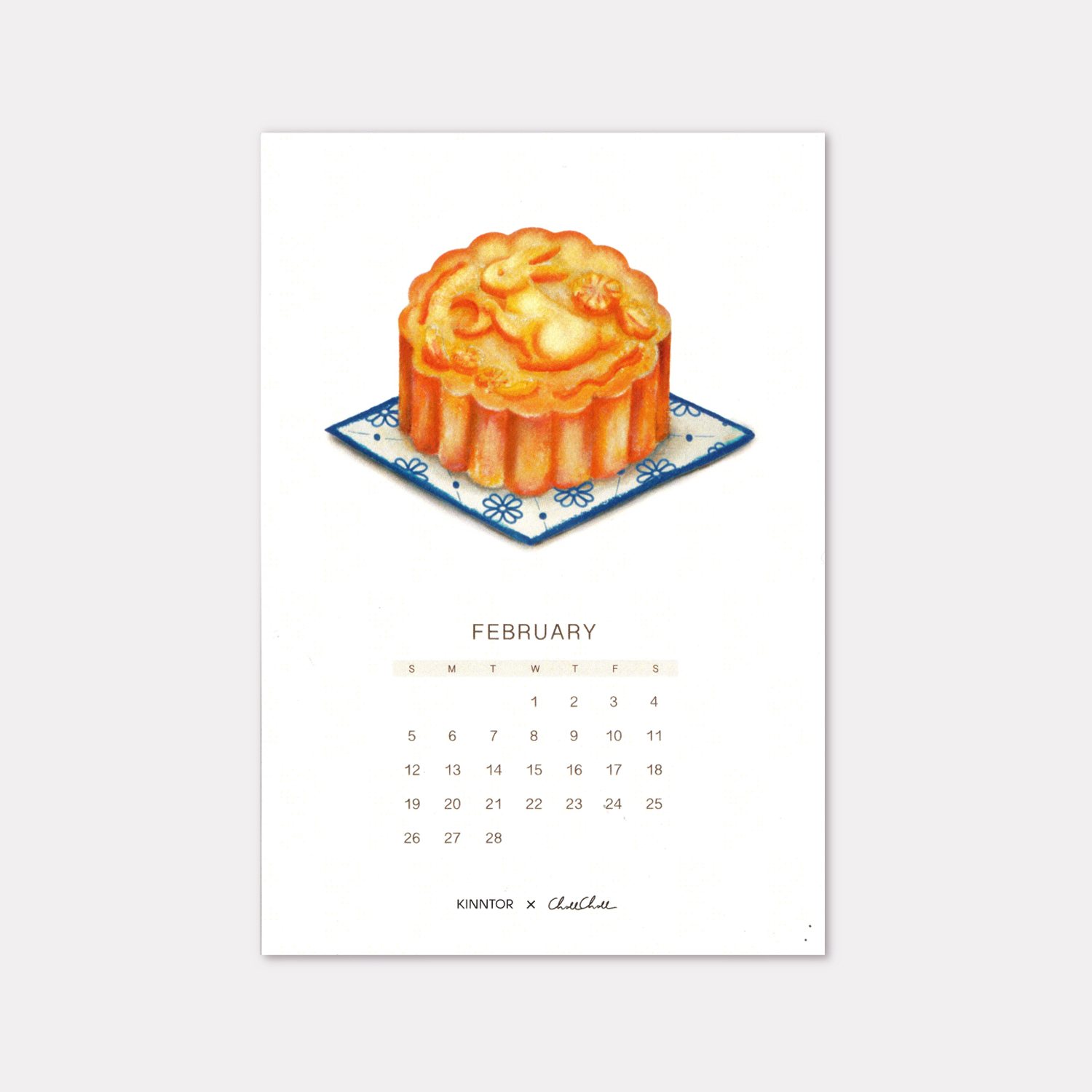 Kinntor Dessert Calendar Design 2