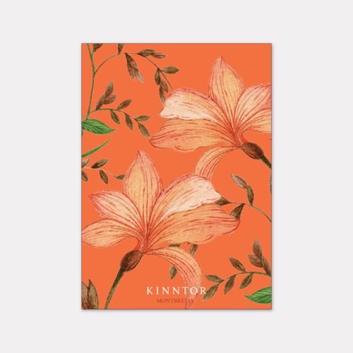 Kinntor Floral Card Design 6