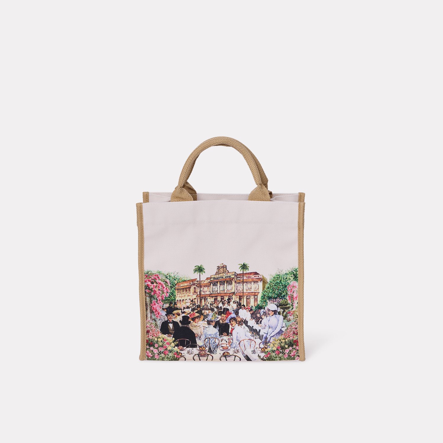 Mandarin Oriental Signature's Print Canvas Bag 1