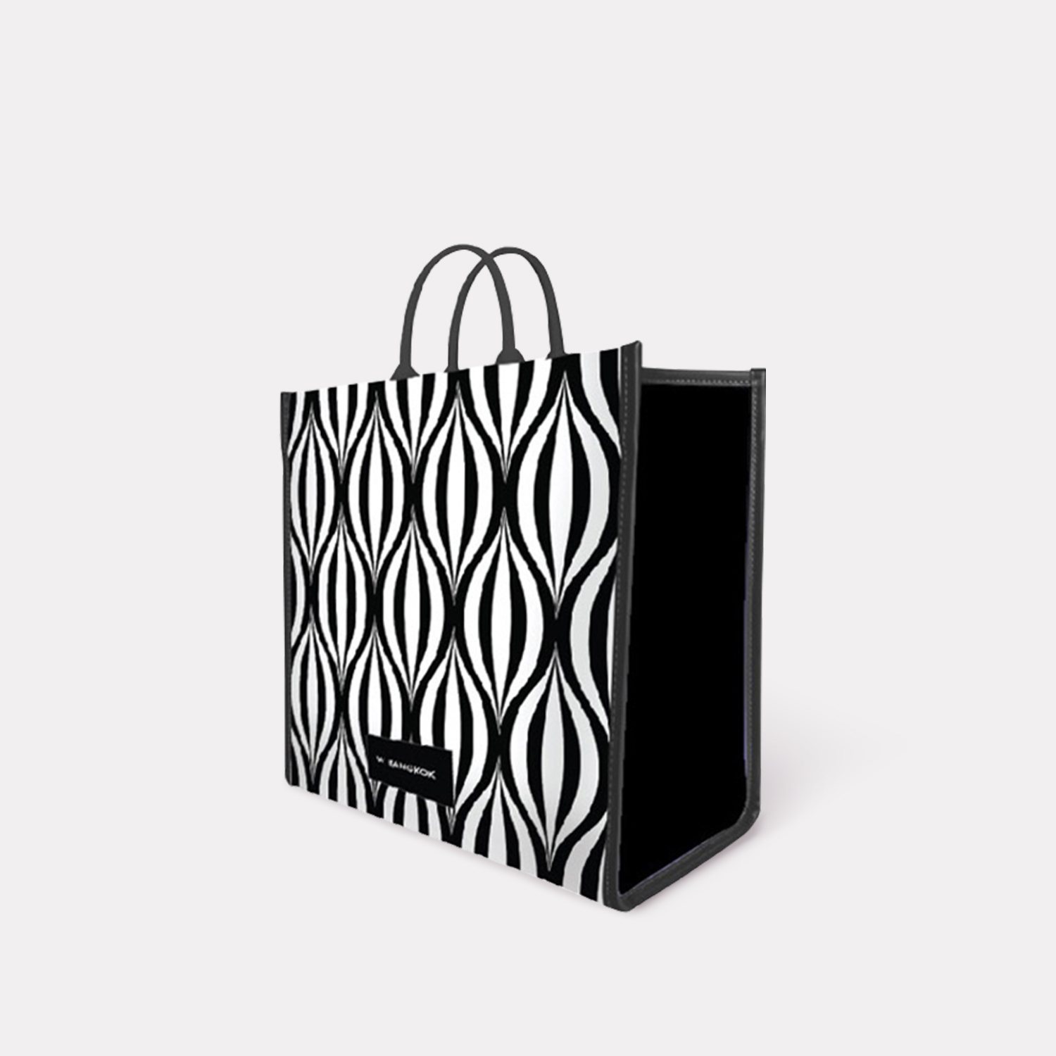 W Bangkok Signature's Print Canvas Bag 4