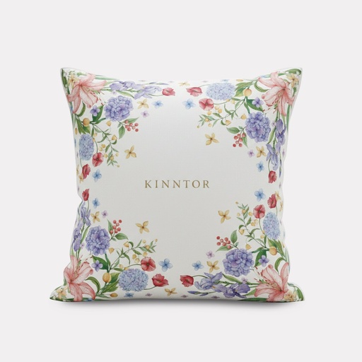 Kinntor Floral Watercolor Collection Pillow Case