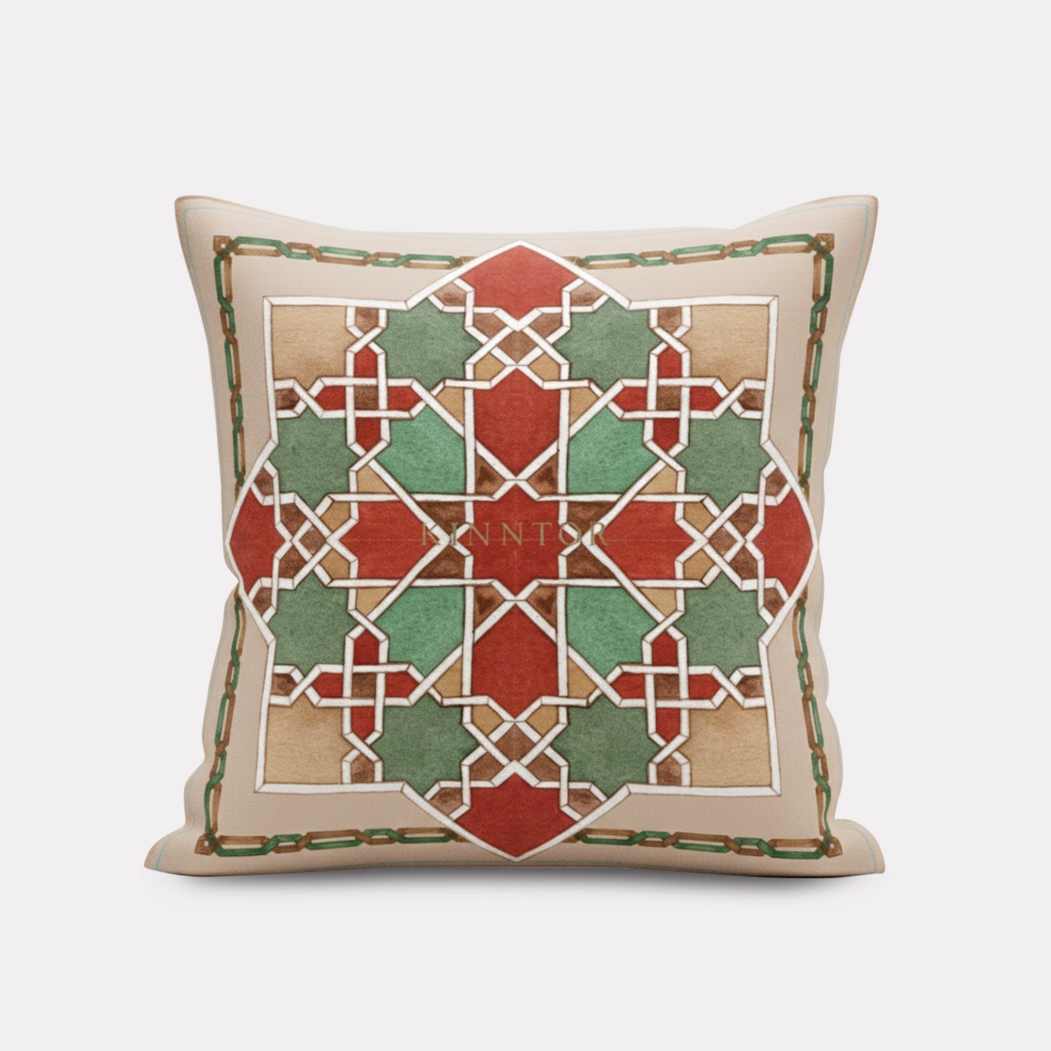 Kinntor Arabic Art Collection Pillow Case 2